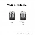 [Ships from Bonded Warehouse] Authentic VOOPOO VINCI E Pod Cartridge for the Argus E40, VINCI E80 & E120 Kit - 0.8ohm (2 PCS)