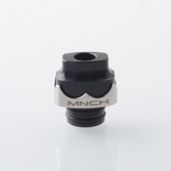 Monarchy Itip Style 510 Drip Tip RDA / RTA / RDTA Atomizer - Silver + Black, Stainless Steel + POM