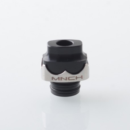 Monarchy Itip Style 510 Drip Tip RDA / RTA / RDTA Atomizer - Silver + Black, Stainless Steel + POM