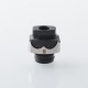 Monarchy Itip Style 510 Drip Tip RDA / RTA / RDTA Atomizer - Silver + Black, Stainless Steel + POM