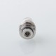 Mission TIPS V2 Style Boro BB Drip Tip Set for BB / Billet Boro Mod - Silver + Translucent, Stainless Steel + PC