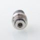Mission TIPS V2 Style Boro BB Drip Tip Set for BB / Billet Boro Mod - Silver + Black, Stainless Steel + POM