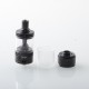 Baya Style RTA Rebiuildable Tank Atomizer w/ Side-Air Chamber - Black, 4.2ml, Air Pin 1.0, 1.5, 2.0, 2.5mm, 22mm Diameter