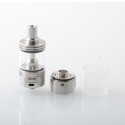Baya Style RTA Rebiuildable Tank Atomizer w/ Side-Air Chamber - Silver, 4.2ml, Air Pin 1.0, 1.5, 2.0, 2.5mm, 22mm Diameter