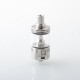 Baya Style RTA Rebiuildable Tank Atomizer w/ Side-Air Chamber - Silver, 4.2ml, Air Pin 1.0, 1.5, 2.0, 2.5mm, 22mm Diameter