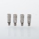 Baya Style RTA Rebiuildable Tank Atomizer w/ Side-Air Chamber - Silver, 4.2ml, Air Pin 1.0, 1.5, 2.0, 2.5mm, 22mm Diameter