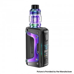 [Ships from Bonded Warehouse] Authentic GeekVape Aegis Legend 5 220W Mod Kit with Z Sub Ohm Tank - Aurora Rainbow, VW 5~220W