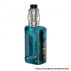 [Ships from Bonded Warehouse] Authentic GeekVape Aegis Legend 5 220W Mod Kit with Z Sub Ohm Tank - Glacier Green, VW 5~220W