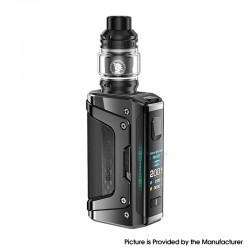 [Ships from Bonded Warehouse] Authentic GeekVape Aegis Legend 5 220W Mod Kit with Z Sub Ohm Tank - Carbon Black, VW 5~220W