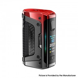 [Ships from Bonded Warehouse] Authentic GeekVape Aegis Legend 5 220W Box Mod - Turbo Red, VW 5~220W, 2 x 18650,