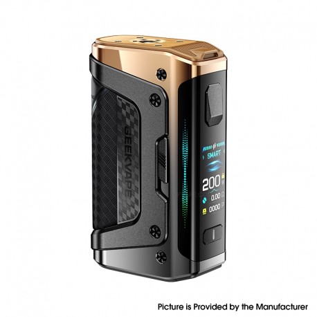 [Ships from Bonded Warehouse] Authentic GeekVape Aegis Legend 5 220W Box Mod - Racing Gold, VW 5~220W, 2 x 18650,