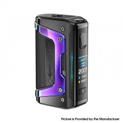 [Ships from Bonded Warehouse] Authentic GeekVape Aegis Legend 5 220W Box Mod - Aurora Rainbow, VW 5~220W, 2 x 18650,
