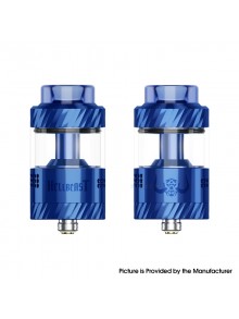 [Ships from Bonded Warehouse] Authentic Hellvape Hellbeast RTA Tank Atomizer - Blue, 4.5ml, 25mm Diameter