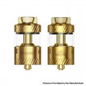 [Ships from Bonded Warehouse] Authentic Hellvape Hellbeast RTA Tank Atomizer - Gold, 4.5ml, 25mm Diameter