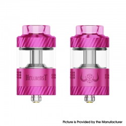 [Ships from Bonded Warehouse] Authentic Hellvape Hellbeast RTA Tank Atomizer - Pink, 4.5ml, 25mm Diameter