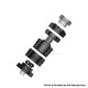 [Ships from Bonded Warehouse] Authentic Hellvape Hellbeast RTA Tank Atomizer - Matte Black, 4.5ml, 25mm Diameter