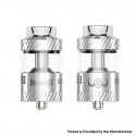 [Ships from Bonded Warehouse] Authentic Hellvape Hellbeast RTA Tank Atomizer - Silver, 4.5ml, 25mm Diameter