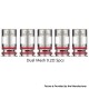[Ships from Bonded Warehouse] Authentic Vaporesso GTX Coil for LUXE XR MAX 2, GEN PT60, GEN PT80 S - Dual Mesh 0.2ohm (5 PCS)