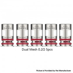 [Ships from Bonded Warehouse] Authentic Vaporesso GTX Coil for LUXE XR MAX 2, GEN PT60, GEN PT80 S - Dual Mesh 0.2ohm (5 PCS)