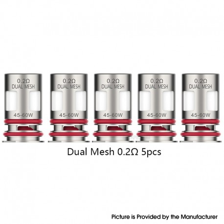 [Ships from Bonded Warehouse] Authentic Vaporesso GTX Coil for LUXE XR MAX 2, GEN PT60, GEN PT80 S - Dual Mesh 0.2ohm (5 PCS)