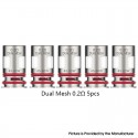 [Ships from Bonded Warehouse] Authentic Vaporesso GTX Coil for LUXE XR MAX 2, GEN PT60, GEN PT80 S - Dual Mesh 0.2ohm (5 PCS)