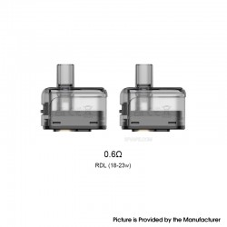 [Ships from Bonded Warehouse] Authentic Innokin Coolfire P60 Replacement Pod Cartridge - 0.6ohm, 4ml(2 PCS)