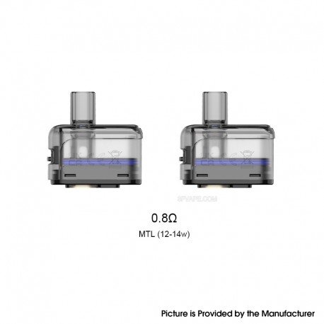 [Ships from Bonded Warehouse] Authentic Innokin Coolfire P60 Replacement Pod Cartridge - 0.8ohm, 4ml(2 PCS)