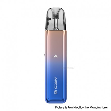 [Ships from Bonded Warehouse] Authentic SMOK ARCO E1 30W Pod System Kit - Blue Gold, 1300mAh, 3ml, 0.6ohm