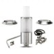 Dvarw Style MTL RTA Rebuildable Tank Atomizer - Silver, 316 Stainless Steel, 2ml, 16mm Diameter