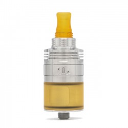 415 Four One Five S61 V2 Style Genesis Atty RDTA Rebuildable Atomizer - Silver, 316SS + PEI, 3.0ml, 22mm Diameter