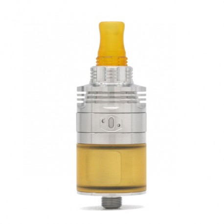 415 Four One Five S61 V2 Style Genesis Atty RDTA Rebuildable Atomizer - Silver, 316SS + PEI, 3.0ml, 22mm Diameter