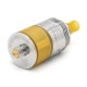 415 Four One Five S61 V2 Style Genesis Atty RDTA Rebuildable Atomizer - Silver, 316SS + PEI, 3.0ml, 22mm Diameter