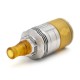 415 Four One Five S61 V2 Style Genesis Atty RDTA Rebuildable Atomizer - Silver, 316SS + PEI, 3.0ml, 22mm Diameter
