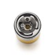 415 Four One Five S61 V2 Style Genesis Atty RDTA Rebuildable Atomizer - Silver, 316SS + PEI, 3.0ml, 22mm Diameter
