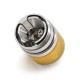 415 Four One Five S61 V2 Style Genesis Atty RDTA Rebuildable Atomizer - Silver, 316SS + PEI, 3.0ml, 22mm Diameter