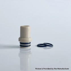 Rekavape Steam Tuners Edge Style 510 Drip Tip - Beige, PEEK
