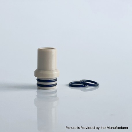 Rekavape Steam Tuners Edge Style 510 Drip Tip - Beige, PEEK