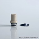 Rekavape Steam Tuners Edge Style 510 Drip Tip - Beige, PEEK