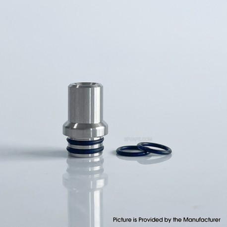 Rekavape Steam Tuners Edge Style 510 Drip Tip - Silver, Stainless Steel