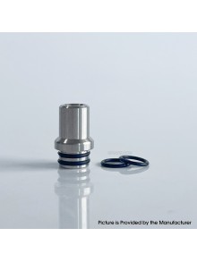 Rekavape Steam Tuners Edge Style 510 Drip Tip - Silver, Stainless Steel