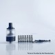Rekavape Steam Tuners Edge Style MTL / DL RTA Atomizer - Black, Air Pin 0.8, 1, 1.2,1.5, 1.8, 2, 2.5, 3mm, 2.8ml, 22mm