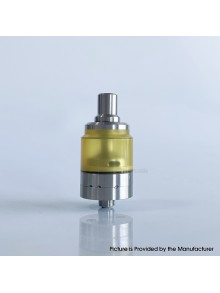 Rekavape Steam Tuners Edge Style MTL / DL RTA Atomizer - Silver + Brown, Air Pin 0.8, 1, 1.2,1.5, 1.8, 2, 2.5, 3mm, 2.8ml, 22mm
