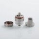 Monad V2 Style Genesis MTL RDTA Rebuildable Tank Atomizer - Silver, 2.0ml, 22mm Diameter