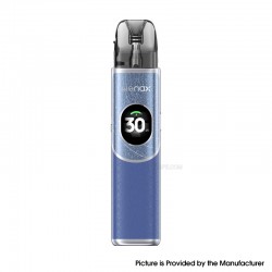 [Ships from Bonded Warehouse] Authentic GeekVape Wenax Q2 30W Pod System Kit - Vinca Blue, 1250mAh, 3ml, 0.6ohm / 0.8ohm