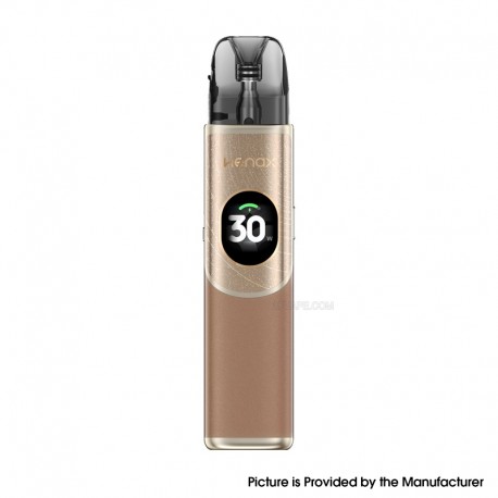 [Ships from Bonded Warehouse] Authentic GeekVape Wenax Q2 30W Pod System Kit - Mocha Mousse, 1250mAh, 3ml, 0.6ohm / 0.8ohm
