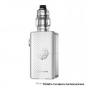 [Ships from Bonded Warehouse] Authentic Lost Vape Centaurus BT200 200W Box Mod Kit - Silver Carbon, VW 5~220W, 2 x 18650