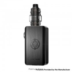 [Ships from Bonded Warehouse] Authentic Lost Vape Centaurus BT200 200W Box Mod Kit - Platinum Ridge, VW 5~220W, 2 x 18650