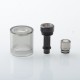 Replacement Bell Tank Tube Kit for Empire V Style RTA - Black, Stainless Steel + PC