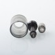 Replacement Bell Tank Tube Kit for Empire V Style RTA - Black, Stainless Steel + PC