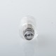 Replacement Bell Tank Tube Kit for Empire V Style RTA - Translucent, Stainless Steel + PC